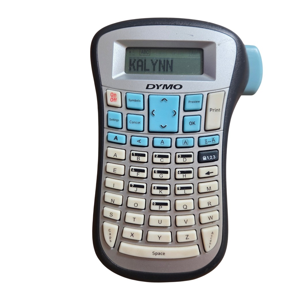 Dymo LabelManager 120P Handheld Label Maker D1 Tape Portable Thermal Printer